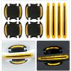 8PCS Car Door Bowl Handle Protector Safety Warning Anti-collision Anti-scratch Reflective Strip Exterior Protection Accessories