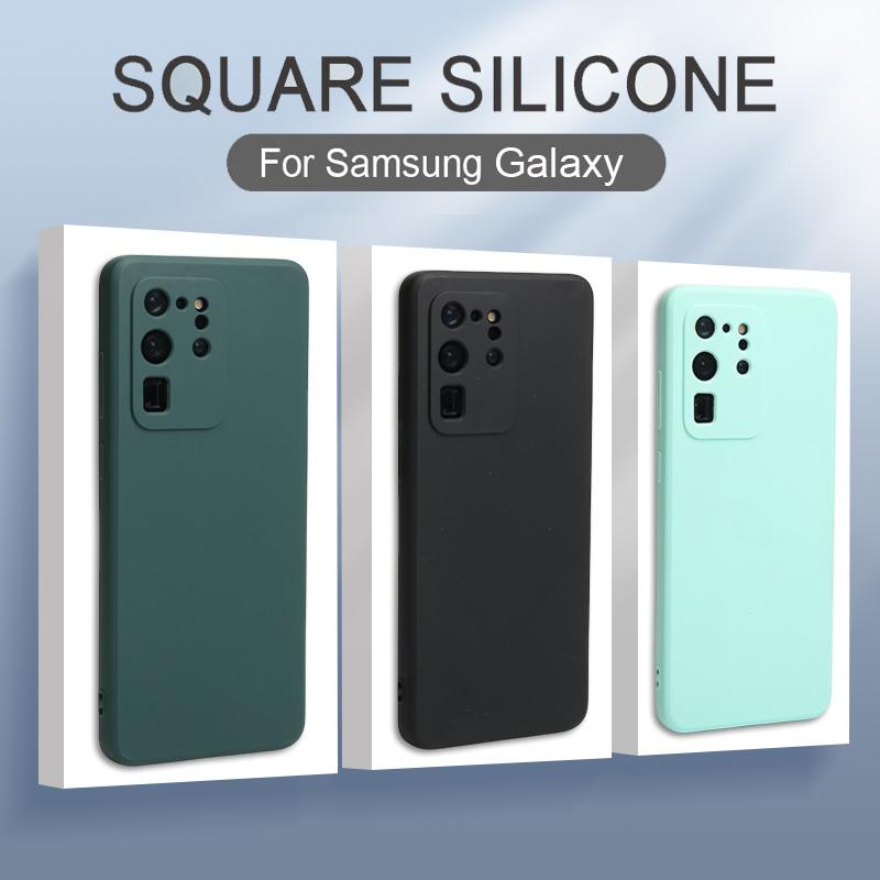 

Soft Liquid Silicone Cover Case For Samsung Galaxy A35 A32 A52S A71 A72 A51 S10 S20 S21 FE S23 S22Ultra S22 PLUS Note10 20 20U