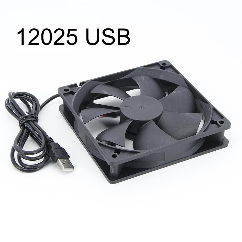 4010 5010 12025 8025 DC Xh2.54 DC 5V USB Power Cooling Fan Metal Grill Cover Brushless Motor Case 40MM 80MM 120MM for Router