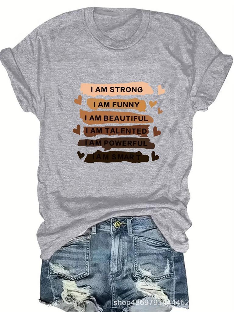 Women's Fashion Round Neck T-Shirt