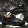 Fashion Retro Style Non-Slip Men Casual Shoes Breathable Loafers Sneakers Fashion Comfortable Hiking Shoes Outdoor Man Treking Footwear