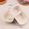 Disposable Takeaway Light Food Lunch Box Biodegradable Pulp Salad Box Environmentally Friendly Pulp Sushi Fat Reducing Bento Box