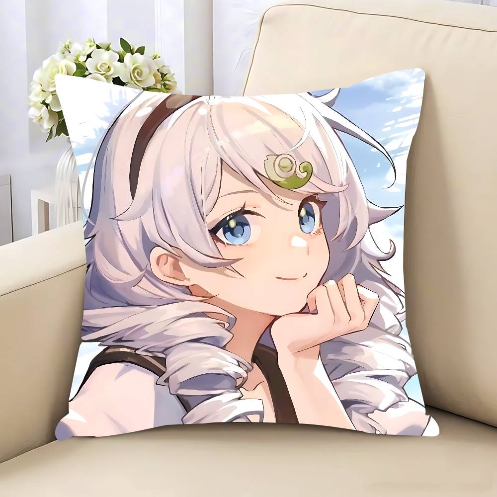 Honkai-i Impact K-kiana Pillow Case Removable Washable Cushion Cover – All-Season Soft Linen