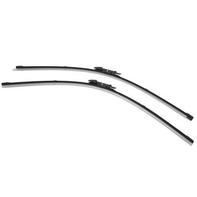 Pair Front Windscreen Wiper Blades 61610431438 24in 23in 61cm 58cm Replacement for 5 Series 525i N52 E60 20042007