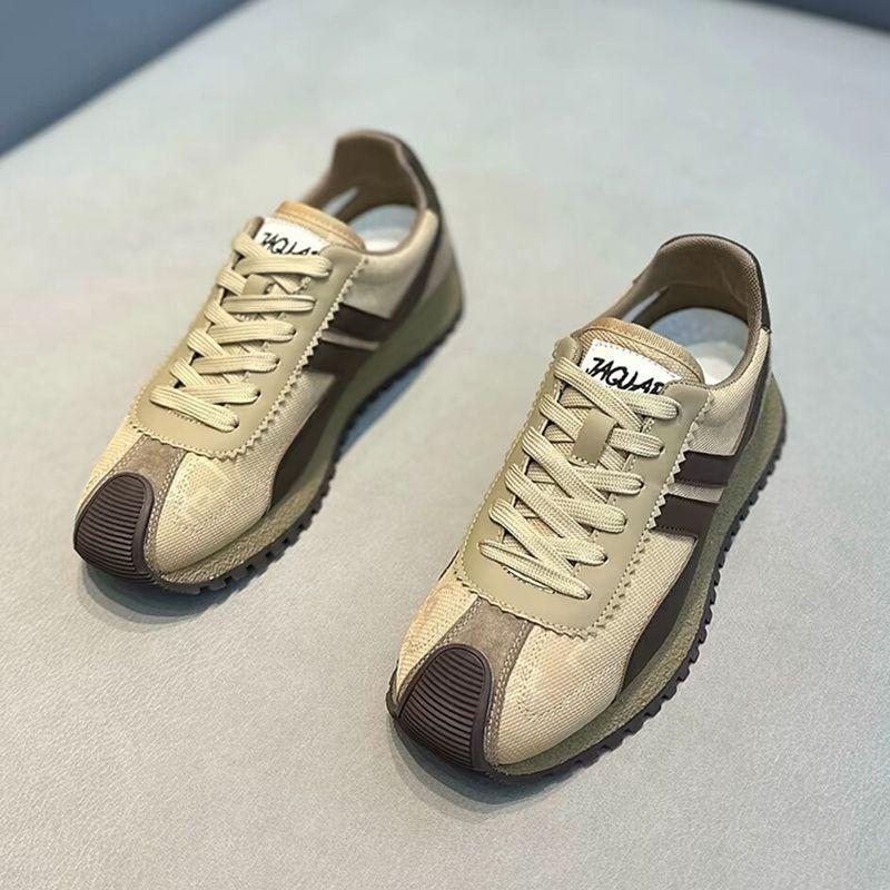 Designer Men Sneakers Luxury Platform Running Shoes Male Fashion Non-slip Sport Shoes Thick Soles Breathable Men Tenis Shoes New