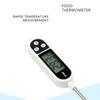 Elektronisk mattermometer Kök Matlagning Direktavläsning Digital termometer För Kött Vatten Olja Mjölk