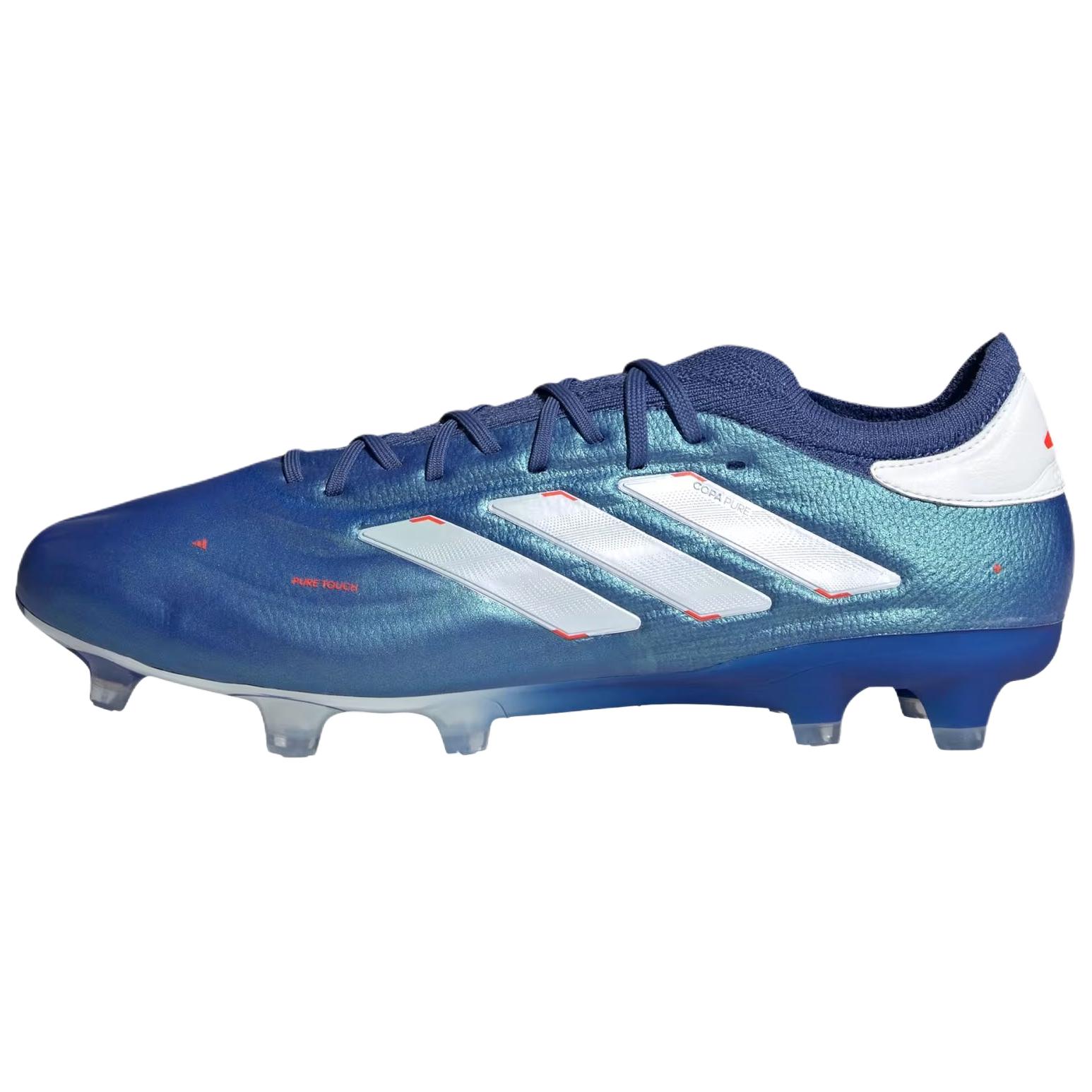 

Новые Adidas Copa Pure II+ Fg Яркий синий Облачно-белый Солнечно-красный IE4893 37