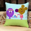 Hey D-duggee Cartoon Pillow Case Pillowcase, Double-sided Printed, Sofa Cushion, Bedroom Headboard Pillow