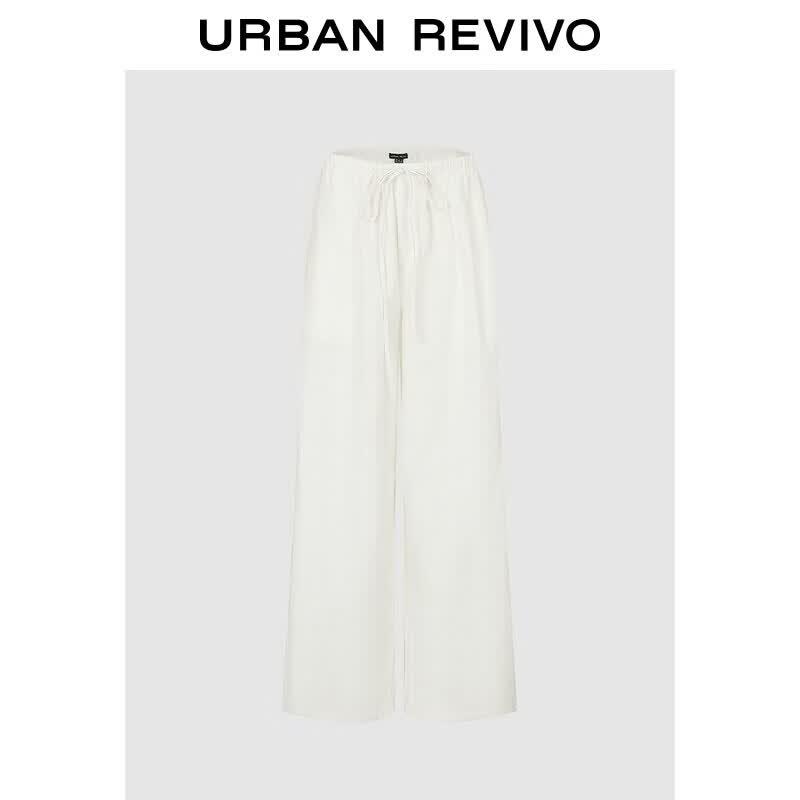 UR2026 Women s Cotton Drawstring Loose Casual Pants 29