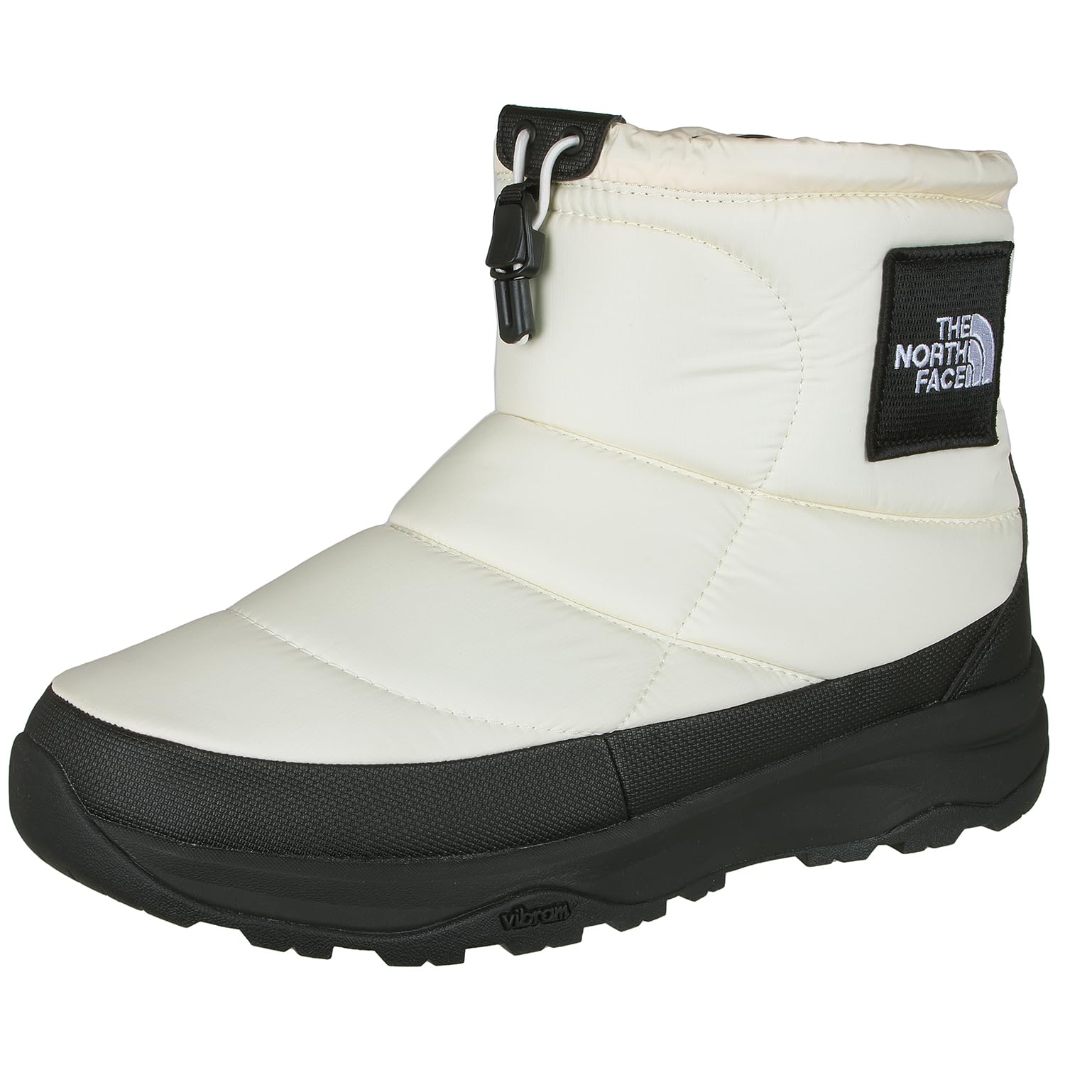 

The North Face Nuptse Bootie WP Logo Gardenia Size 10 Short, White/TNF Black,