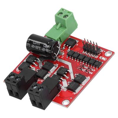 7A/160W DC Motor Driver Module 2‑Channel 6.5V-27V 2‑Channel Driver Module High Power L298 L298 Logic Driver Module