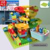 Children's Building Block Table: Educational Ball Track Puzzle Toy for Ages 3-6