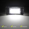 12V LED Number Plate Lamp For Mini Cooper R56 07-13 R57 2009-up R58 2011-up R59 2011-up White License Plate Light Assembly License Plate Lights 2