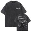 Washed Vintage Rapper Frank Oversized Tshirt Blond Graphic Tshirts Unisex Women Ocean Hip Hop T Shirt Unisexs Fashion Casual Tees