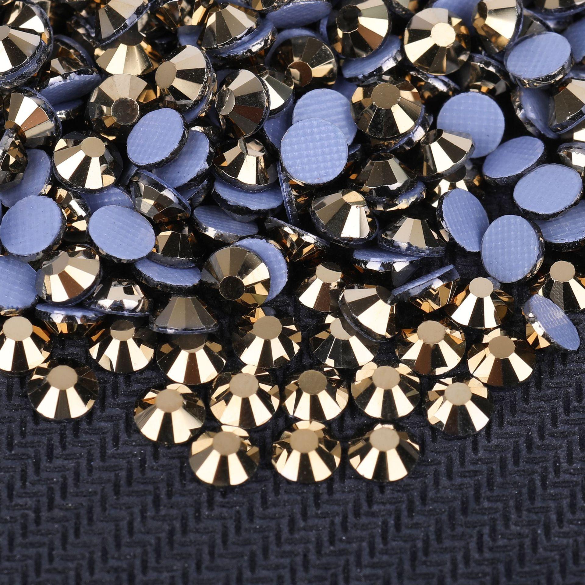 

М який Імітація Австрійського Гарячого Діаманта, Скляний Страз Гарячого Розплаву Клейова Основа DIY Чохол для Мобільного Телефону Аксесуари для Одягу SS6 #1440 pieces