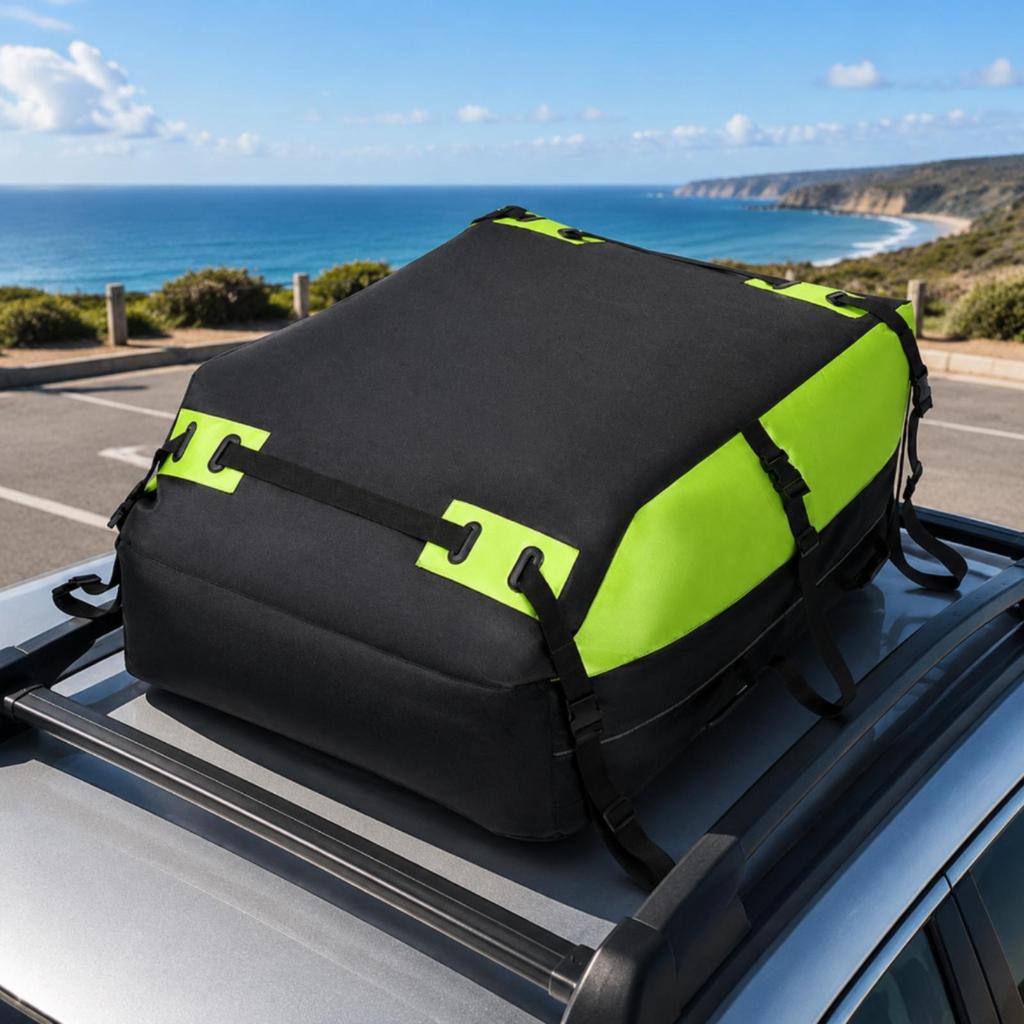 Car Rooftop Cargo Carrier with Straps Waterproof Roof Storage Bag