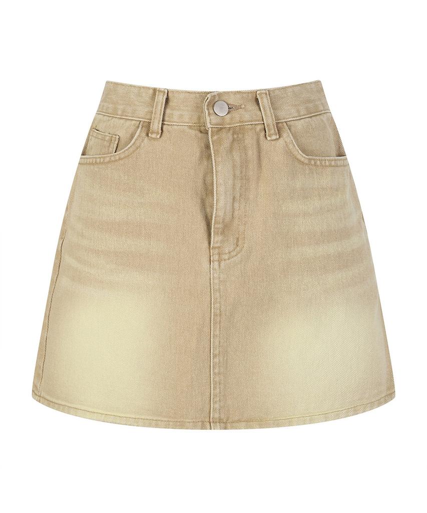 VANAKE Washed Mini Skirt_Vb45Dkq301Z