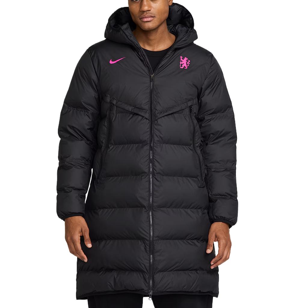 Nike Windrunner Primaloft Chelsea F.C. Strike Storm-Fit Comfortable Stylish Minimalist Versatile Parka Men outerwear FV6256-011
