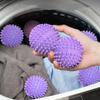 Laundry Washing Balls Set 6 Pieces 6 cm Diameter Silicone Rubber Coating PVC Material No Additives No Fragrances 60 Degrees Temperature Resistance