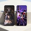 Anime O-Overlord Phone Case For Samsung S26,S25,24,23,22,30,21,10,9,Ultra,Plus,Lite,FE Soft Black Case