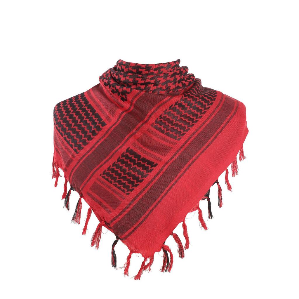 Fashion Military Fashion Lightweight Army Plaid Scarf Unisex Tactical Arab Scarf To Keep Warm