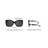 Chanel Logo Butterfly Sunglasses Women sunglasses Black 0CH5519