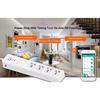 Home Office Portable WiFi Smart Power Strip Universal Outlets Sockets Dual USB Remote Control Surge Protector