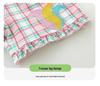 European Style Rainbow Unicorn Print Girls' Summer Shorts and Vest Set