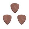 Guitar Pick Box Holder with 3 Pack Wood Guitar Picks, Diamond Shaped Plectrums Case, Bass Guitar Box Musical Instrument