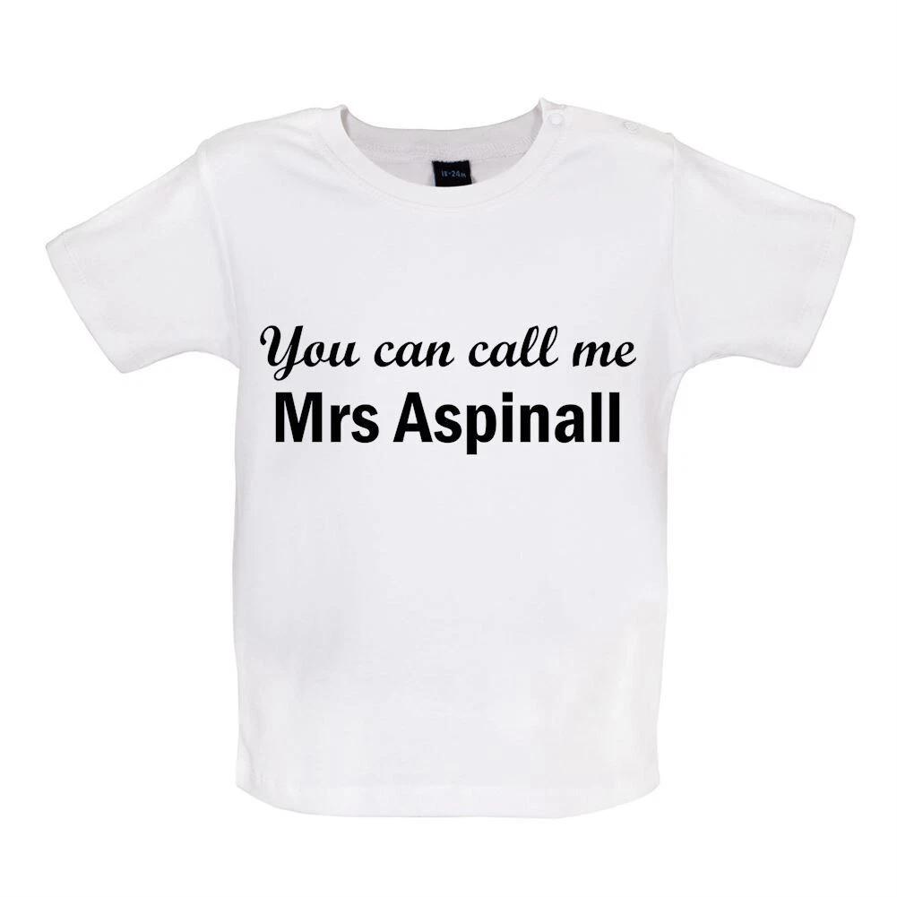 You Can Call Me Mrs Aspinall - Kids T-Shirt / Bodysuit - 180 Asp Darts 120