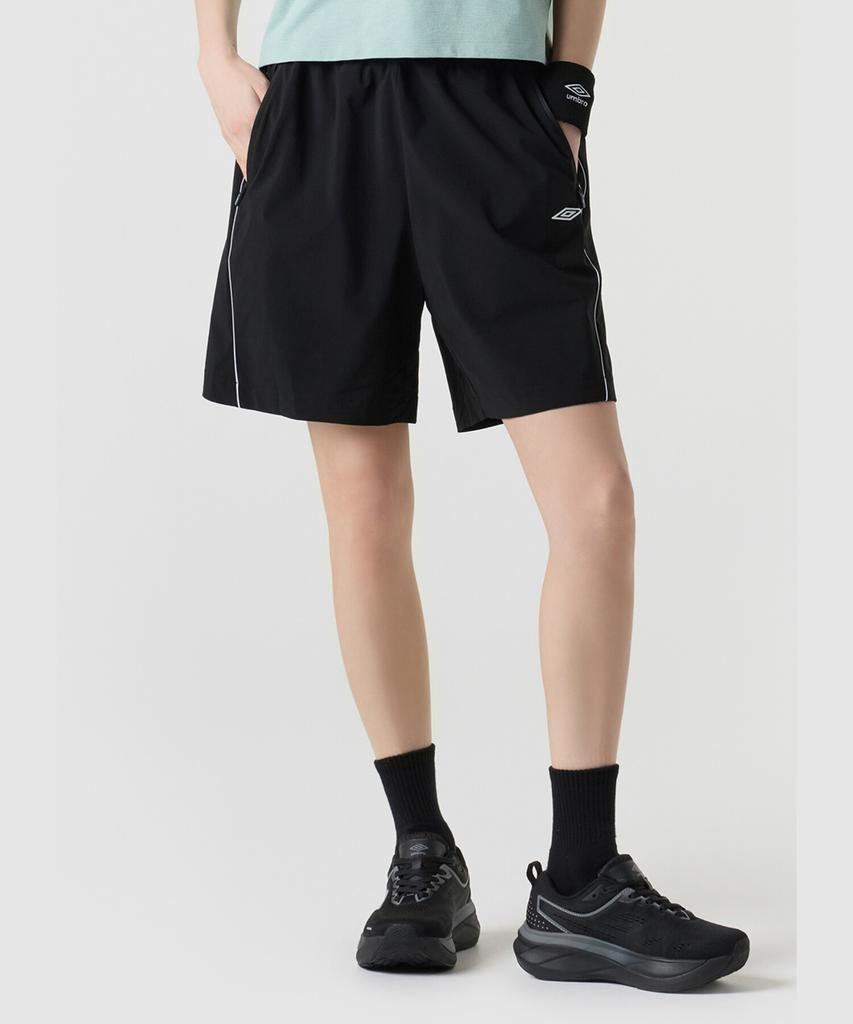 UMBRO All-Round Stretch 4.5-Part Shorts Black Ur123Shp22 (A Type)