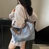 Large capacity underarm bag women's new fashion retro shoulder bag niche versatile commuter tote bag