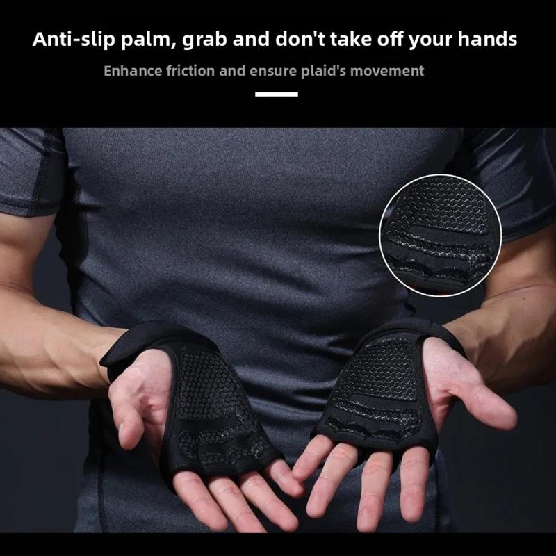 1 Paar Gewichtheber-Trainingshandschuhe Für Männer Frauen Fitness Sport Bodybuilding Gymnastik Fitnessstudio Handgelenk Handfläche Schutzhandschuhe