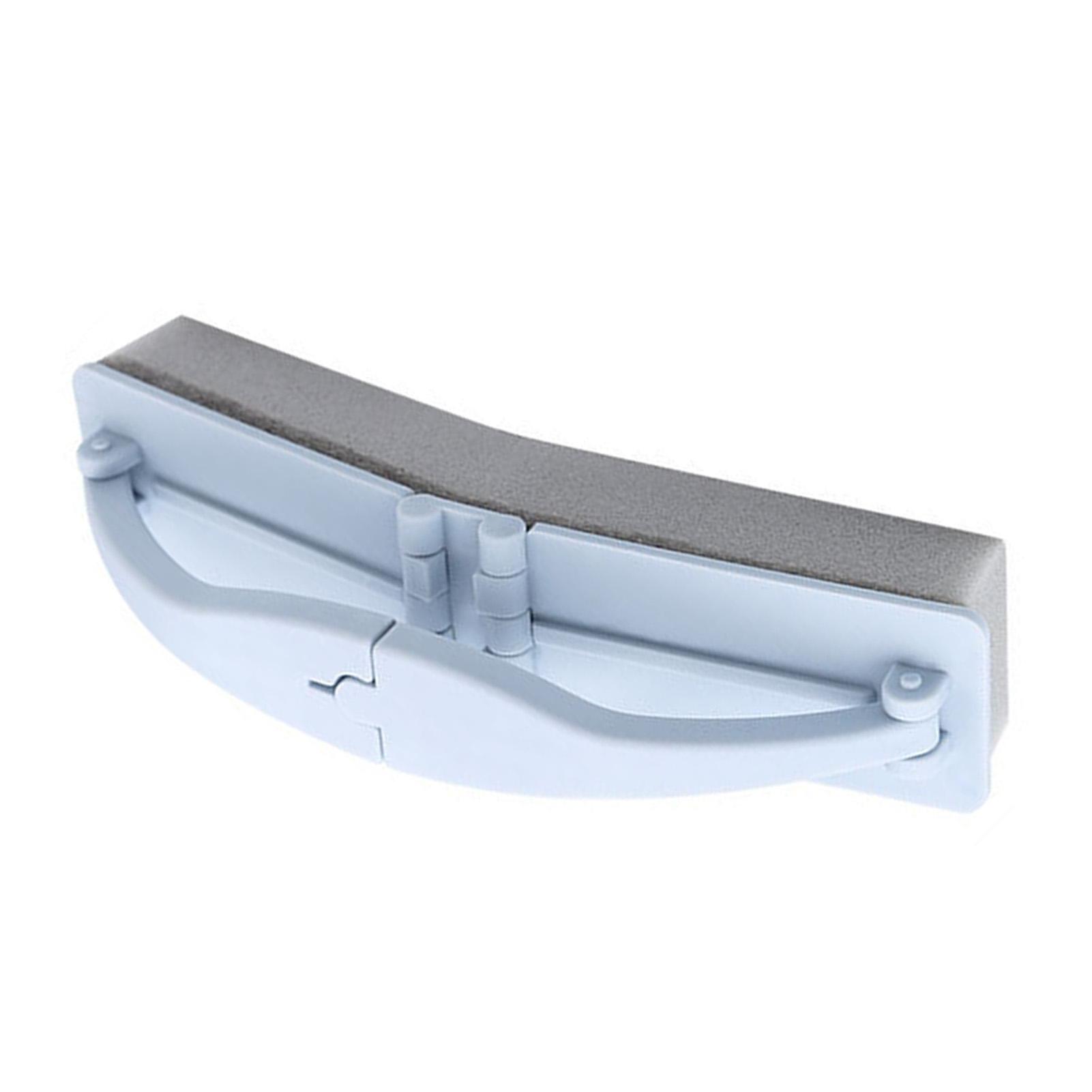 

Складная губка для чистки Складная ручка Кухонный скребок Губка с контролем воды для кухни, ванной комнаты, ванны синий