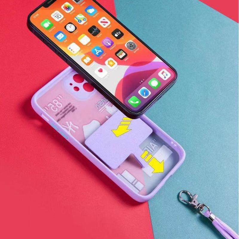 Mobile PhoneHanging Rope Neck Hanging Crossbody Lanyard AdjustableFashionable Chain Multifunctional Phone Case Hanging Rope