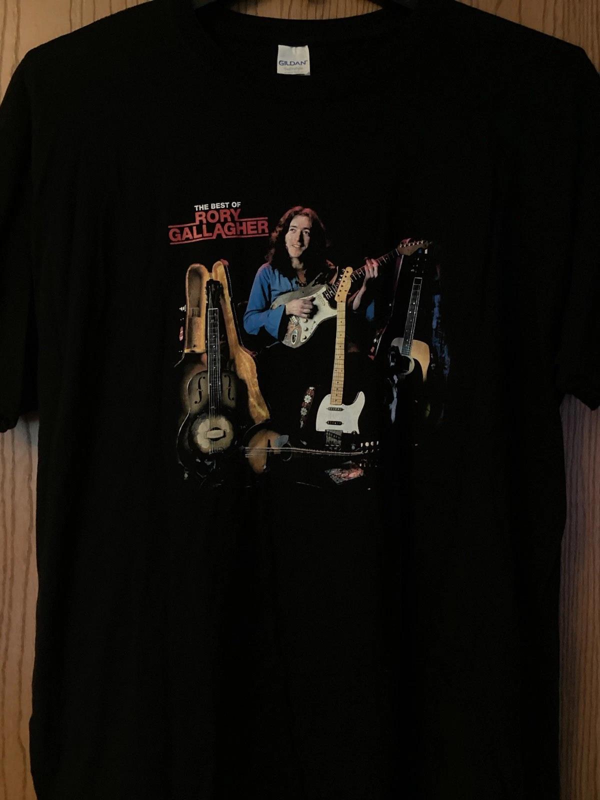 Rory Gallagher - “The Best Of Rory Gallagher” - Black Shirt - 2XL 3XL