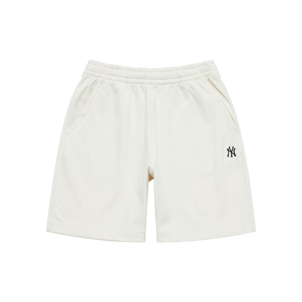MLB New York Yankees Basic Collection SS25 Casual Shorts Unisex Cream 3ASPB0153-50CRS