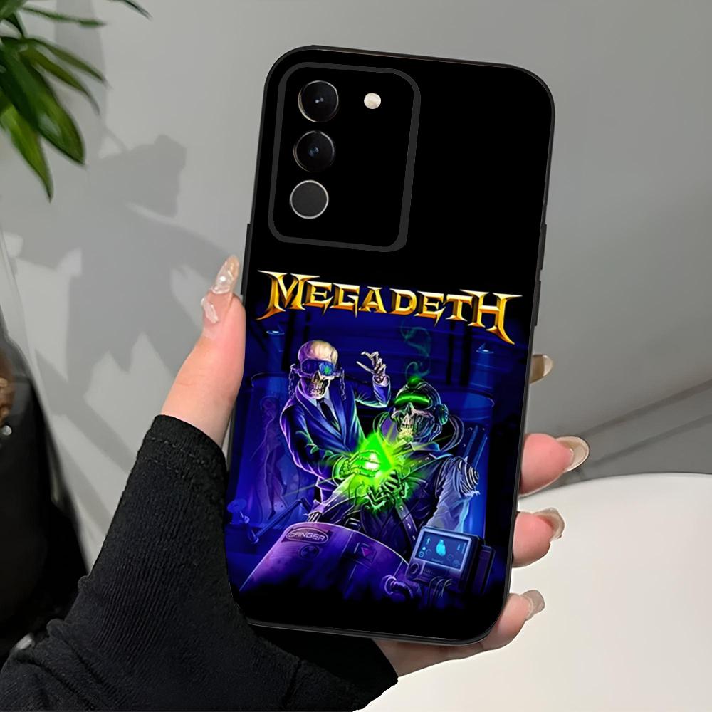 Heavy Metal Rock Band M-Megade-th Phone Case Black Soft For Samsung S25 S24 Ultra 23 Fe 22 Plus Galaxy A54 A55 A16 A13 A24 A15