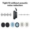 1 Pair Replacement Ear Pad for W830NB Bluetooth-compatible On-Ear Headphones Soft Leather Ear Cushions Foam Cover