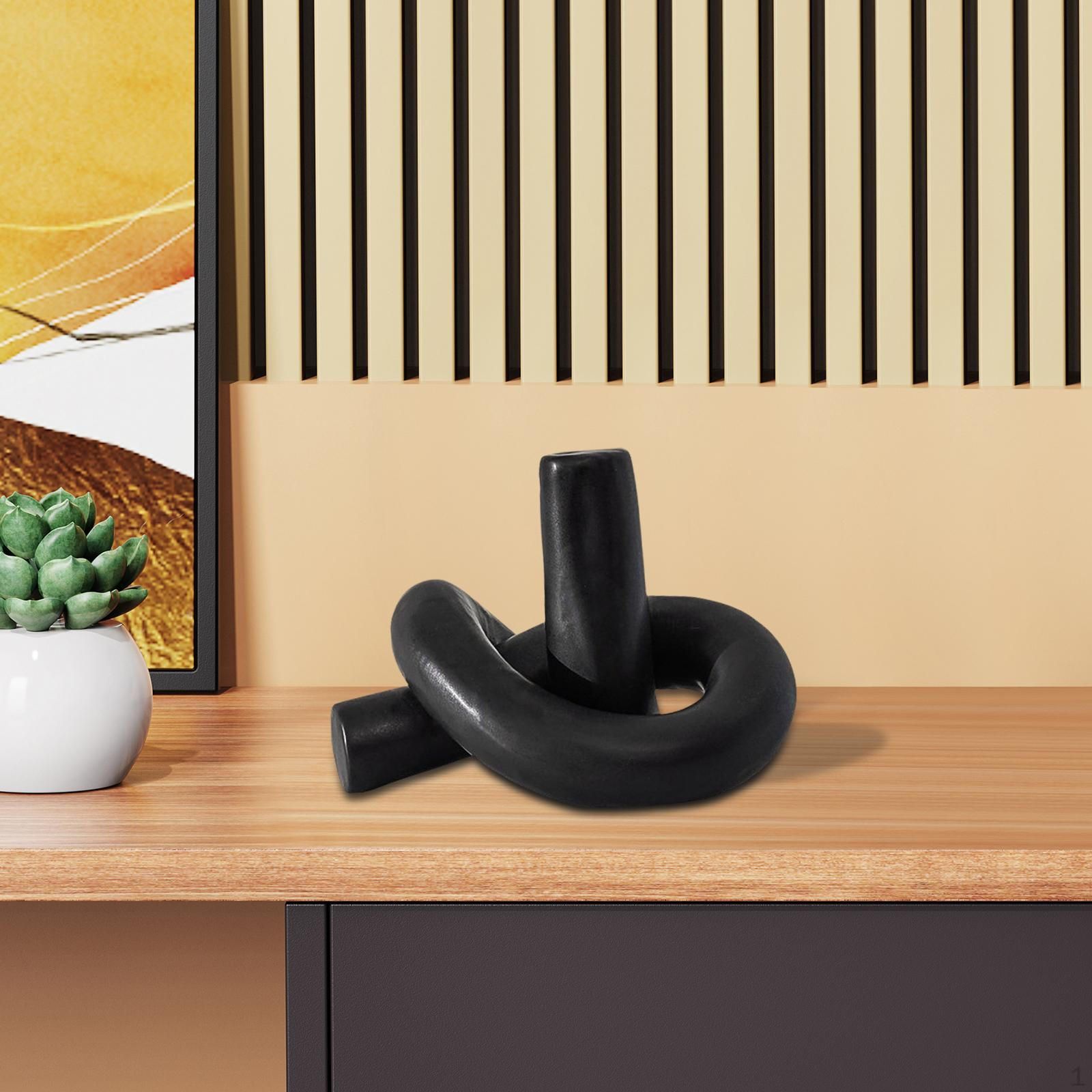 

Фигурка «Узел» для современного домашнего декора чёрный