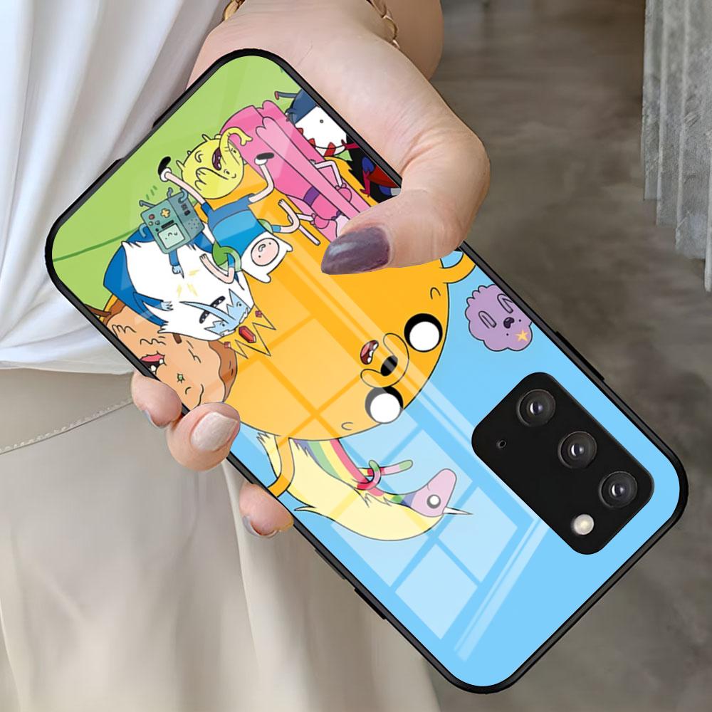 A-Adventure T-TimeS Phone Case For Samsung S26 S25 S24 FE S23 S22 S21 Plus S20 Ultra Note20Ultra Black Glass Cover