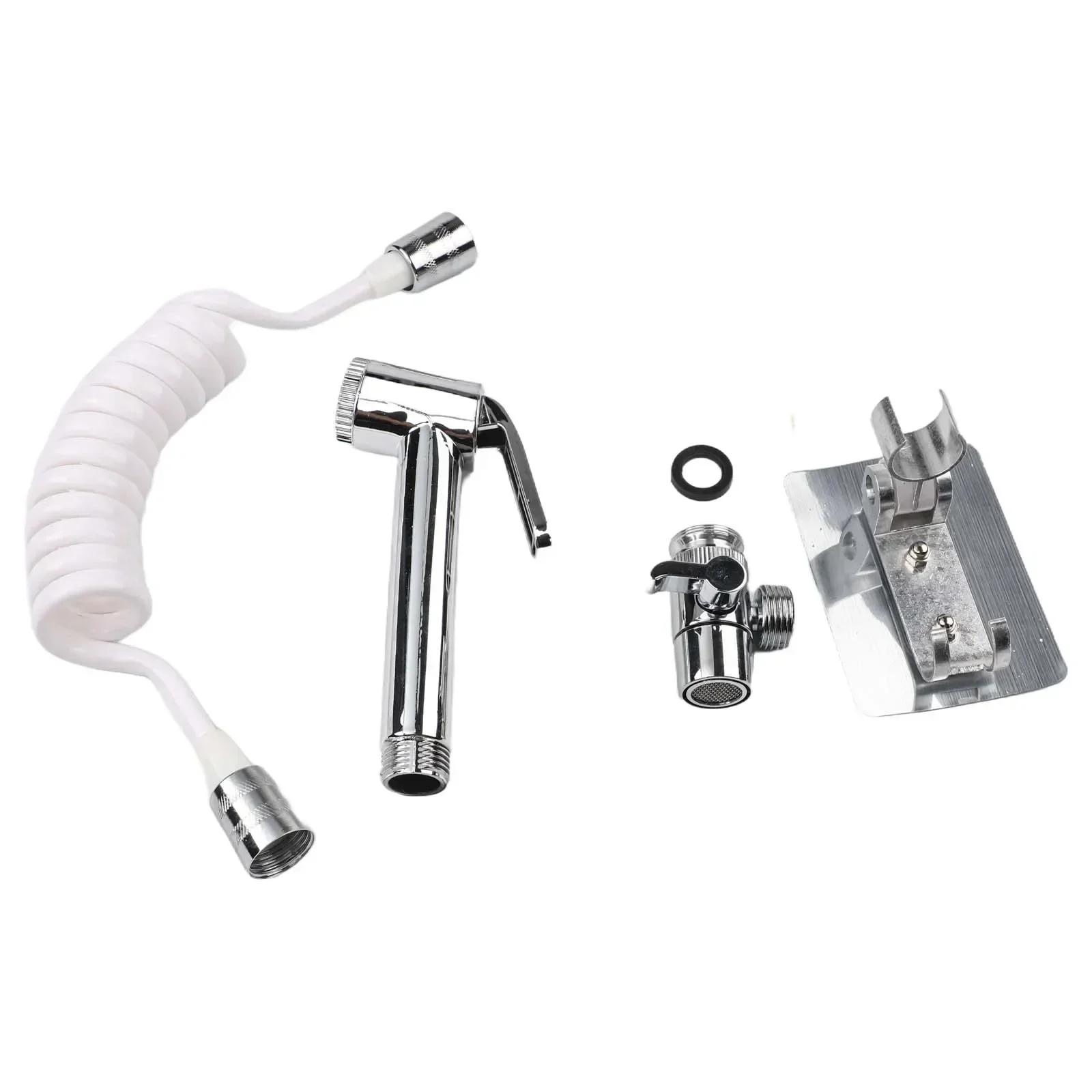 

Silver Sprayer set ABS Faucet Hand Sink Sprinkler Base Basin Bathroom Household Pack Parts Set Useful Brand New China Mainland