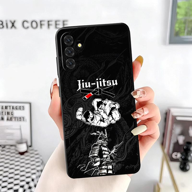 Judo Jiu Jitsu BJJ Brasilianische Weiche Handyhülle für Samsung A17 A37 A57 A16 A26 A36 A56 A15 A25 A35 A55 A14 A24 A34 A54 A13 A23 A33