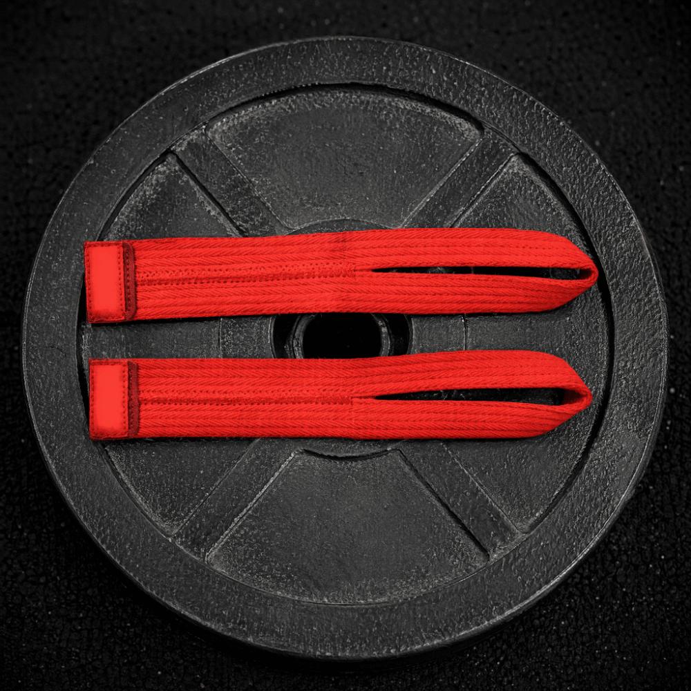 2PCS Reinforced Stitching Weight Training Straps Cotton Lifting Straps Weight  Deadlift Training
