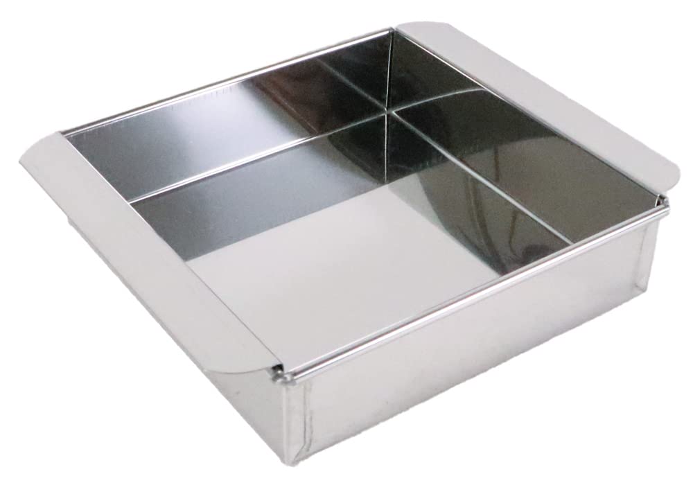 Kanda KD Egg Tofu Mold, Stainless Steel, 15cm, Made in Japan (Tsubame-Sanjo), Commercial Use, Egg Tofu Mold, East 046001