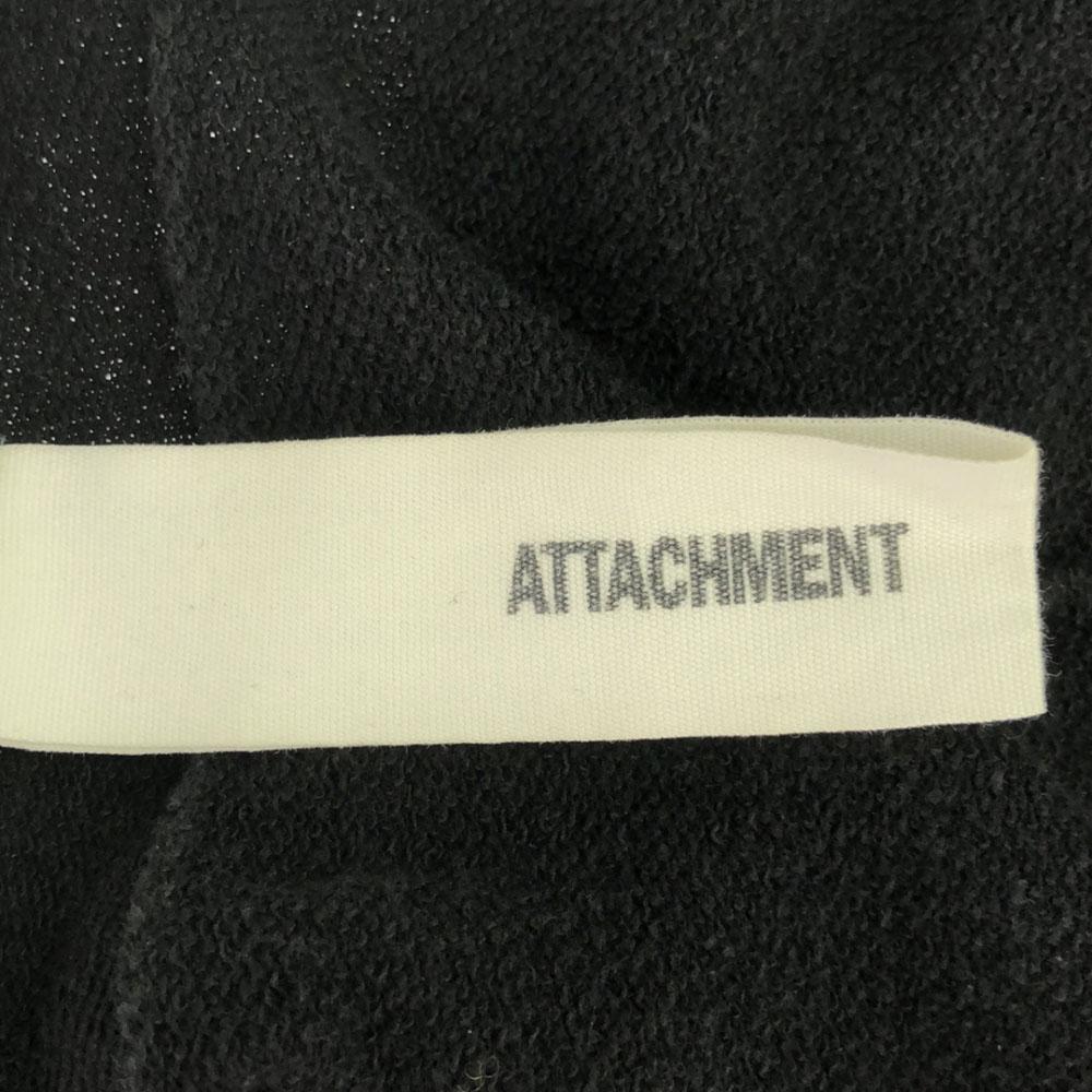 ATTACHMENT Print Long sleeve trainer black sweat Men's Used