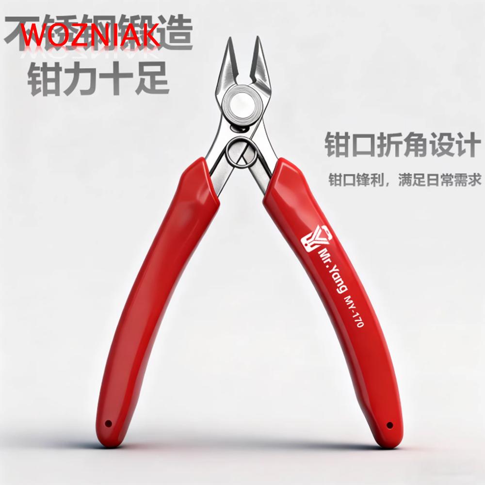 YCS MY-107 Mr. Yang MINI Multi Functional Slant Mouth Pliers Mini Water Mouth Pliers Stainless Steel Sharp Blade Tool