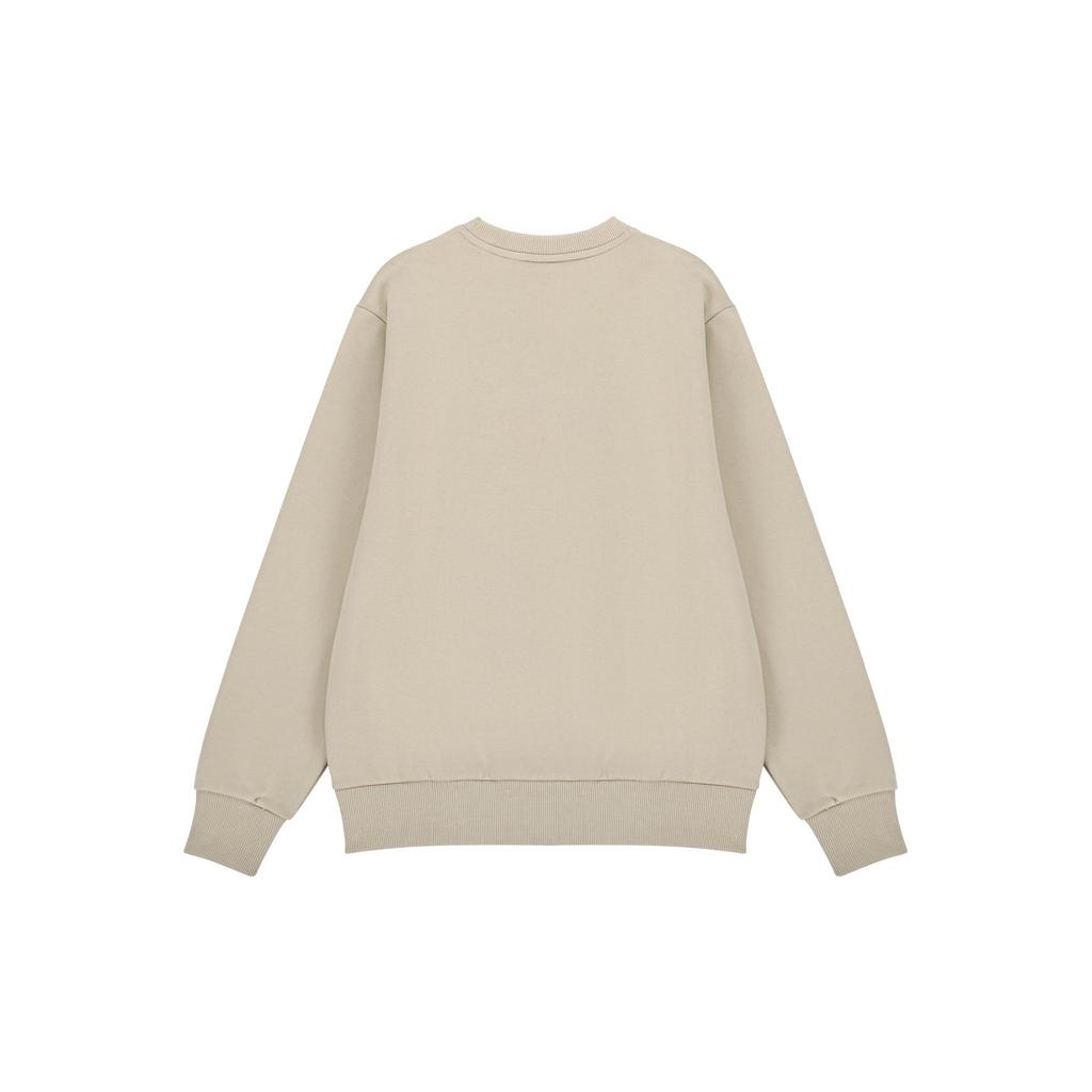 New Balance Sweatshirts Unisex Khaki Crew Neck Moderate Regular AMT21555-PEB
