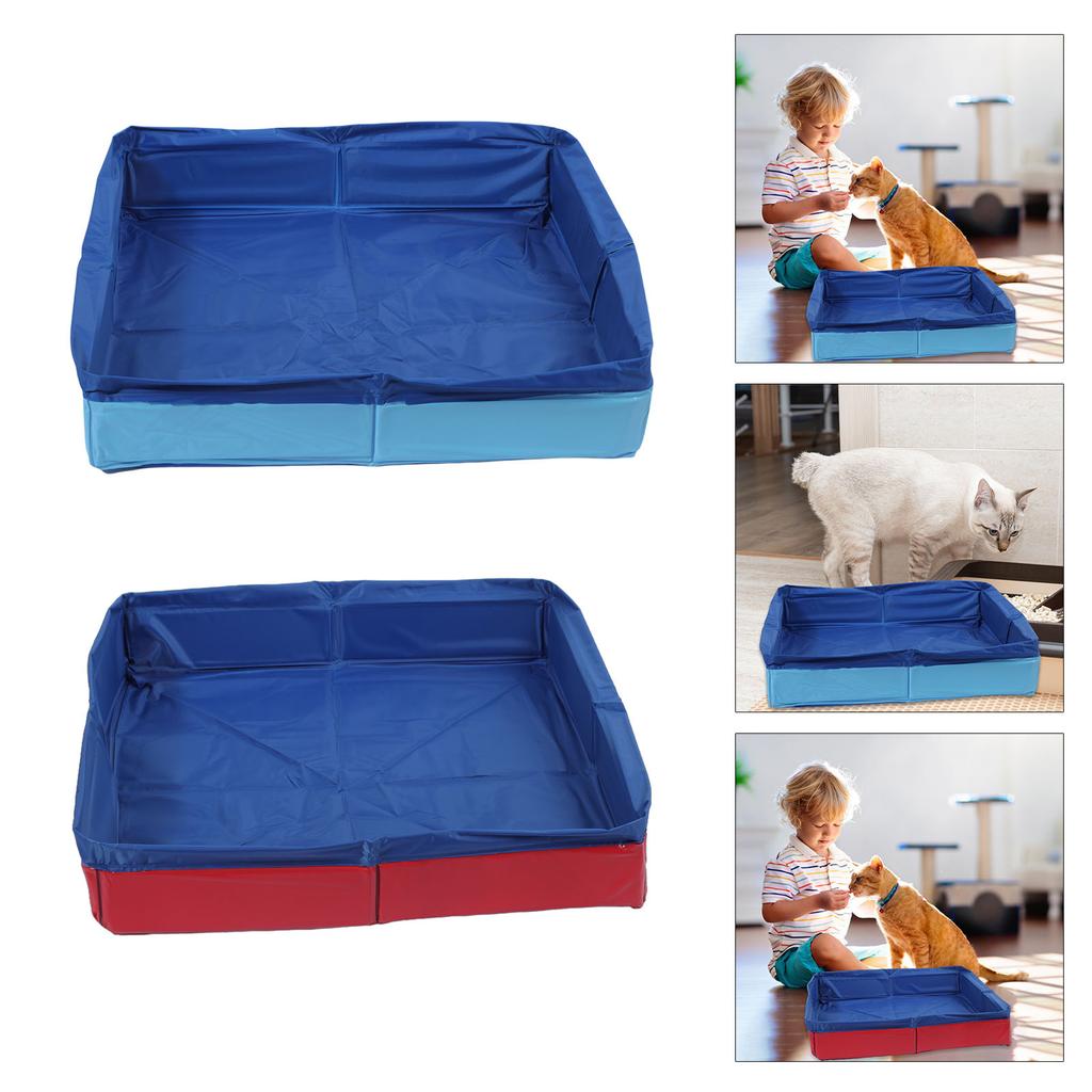 Portable Dog Pool PVC Pet Bathtub Collapsible Swimming Pool For Small Dogs And Cats Indoor Outdoor Use