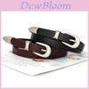 Fashion Pu Leather Belt For Women With Metal Buckle Perfect For Casual Jeans Style